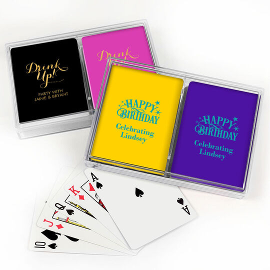 Design Your Own Double Deck Playing Cards